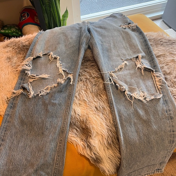 Agolde major distress 90’s denim - Picture 15 of 16